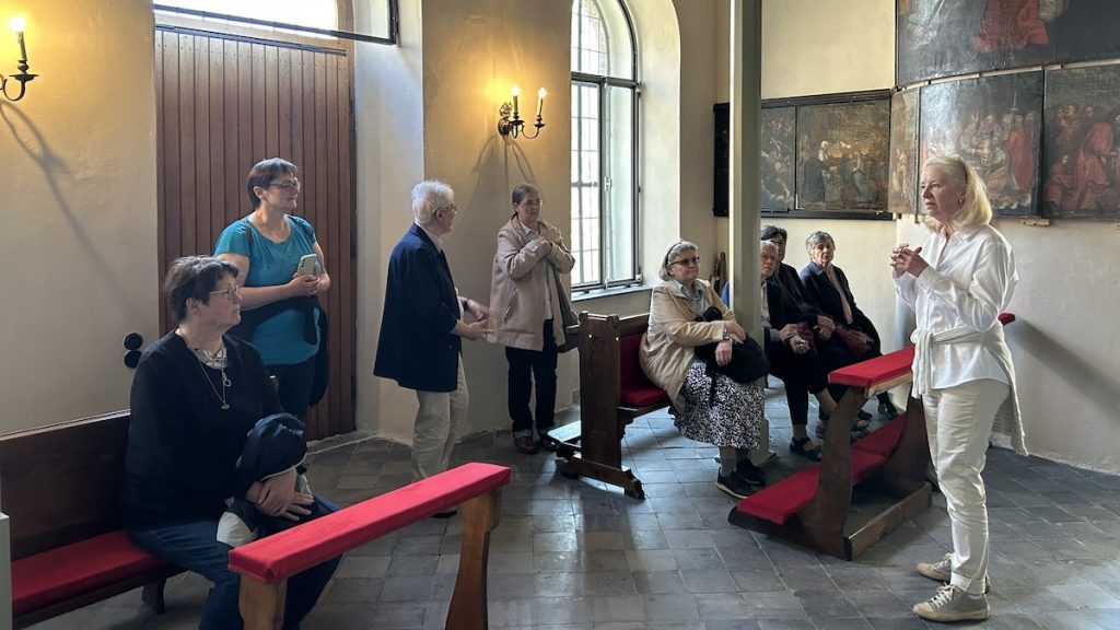 Dies ist ein Foto vom Fusionsvorbereitungstreffen der Salvatorianerinnen.
